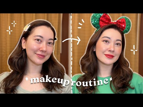 *GRWM* Makeup Routine while on Vacation! park day at WDW~