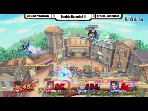 BSG Double Barreled 2 (Smash 4 Doubles) - Darkshad / Mystearica vs Drystan / dare2dream