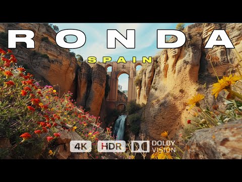 Ronda Spain 🇪🇸 4K Walking Tour: Puente Nuevo Bridge, Culture, and Breathtaking Views
