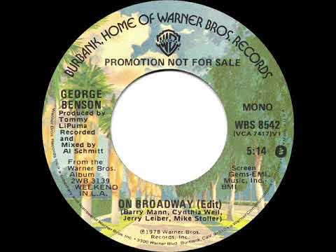 1978 George Benson - On Broadway (mono radio promo 45)