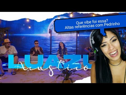 Acústico Luazul #1 - Belle Kaffer, Pelé Milflows, Mc Marks, Mc Pedrinho e Caslu react análise