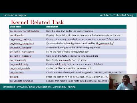 Yocto Bitbake Tasks - Normal, Manual, Image and Kernel Tasks