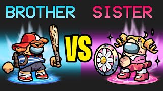 Brother vs Sister Mod in Among Us