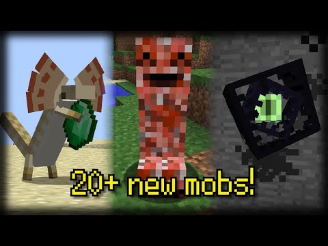 Primitive Mobs (Minecraft Mod Showcase | 1.12.2)