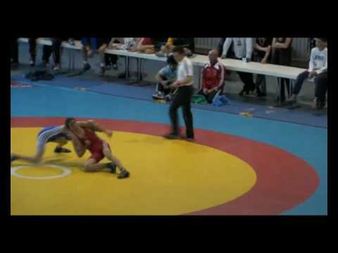 2009 DM Ringen A-Jugend (Freistil) - 58kg - 1.Poolkampf