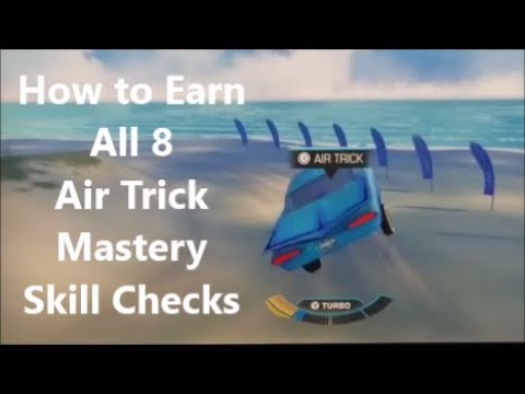 Cars 3:  Driven to Win ~ Earn All 8 Air Trick Mastery Skill Checks