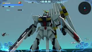 Nu Gundam || Every Unique Action, EX and Option || Gundam Breaker 4 Network Test