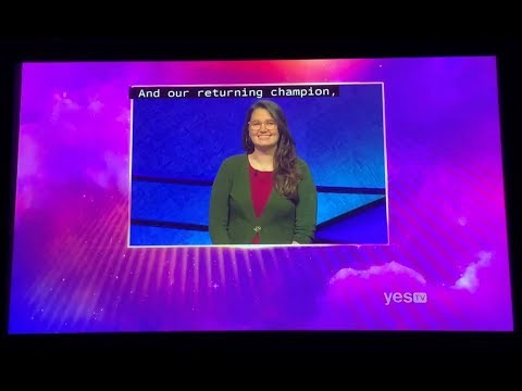 Jeopardy, intro - Mackenzie Jones Day 2 (2/18/20)