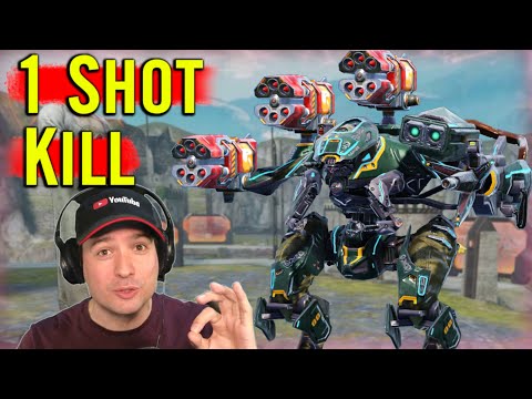 BIG BOOM Vortex One Shots are the best... War Robots Gameplay