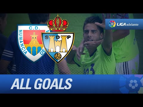 Todos los goles de CD Numancia (1-3) SD Ponferradina - HD