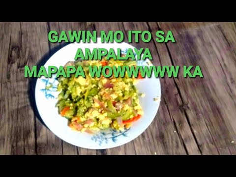GINISANG AMPALAYA|HOW TO COOK|PANLASANG PINOY