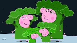 Peppa Pig Goes To America and Dresses as Broccoli! 🥦 🐷  Peppa Pig Official Family Kids Cartoon