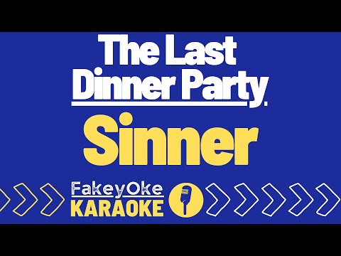 The Last Dinner Party - Sinner [Karaoke]