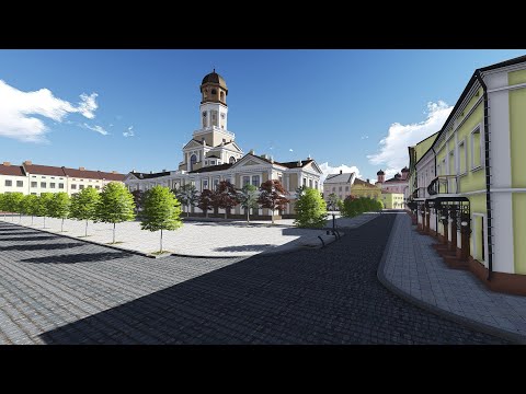 Франківський архітектор зробив проекцію площі ринок у Станиславові. ВІДЕО