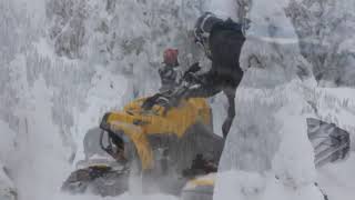 Camso Tracks in Deep Snow ATV tracks