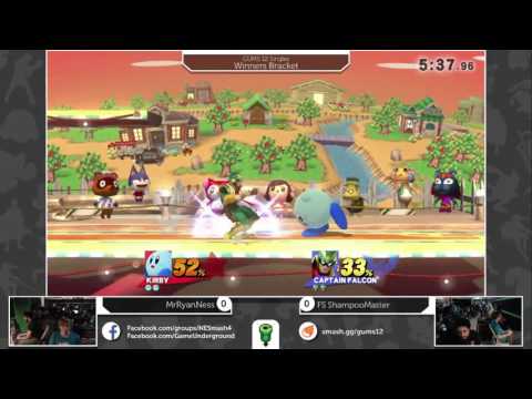 GUMS 12 Singles (Winner's Bracket) - FS ShampooMaster (Falcon) vs MrRyanNess (Kirby)