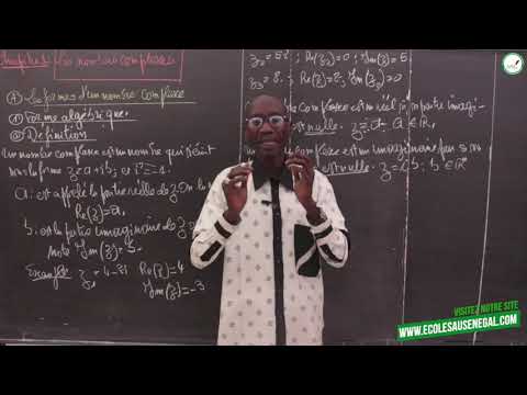 Course - Terminale S - Mathematics: C1 Complex numbers / forms of a complex number