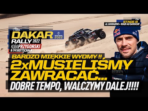 DOBRE ROZPOCZĘCIE TYGODNIA! TUŻ ZA PODIUM! l STAGE 8 l DAKAR 2022