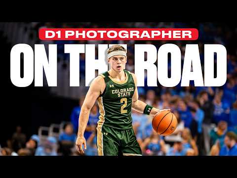Inside a D1 Basketball Road Game at Creighton | D1 Photographer | EP17