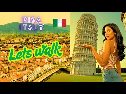 🇮🇹Pisa Italy🇮🇹You have to visit the [iconic leaning Tower] while in Pisa Italy.Lets walk in the city