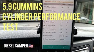 5.9 Cummins Cylinder Performance Test