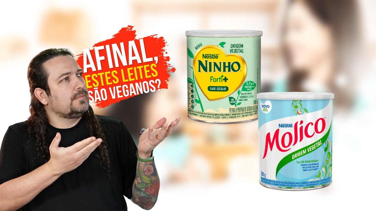 Afinal, leite Molico e Ninho vegetais são veganos