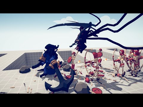 Blackbeard vs Every Unit - Totally Accurate Battle Simulator TABS