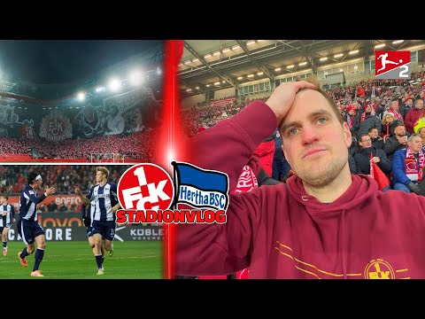 👹🔥 DISAPPOINTMENT after the CHOREO MADNESS in the TOP MATCH! | 1. FC Kaiserslautern - Hertha BSC ...