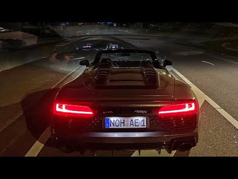 2021 AUDI R8 V10 Spyder NIGHT DRIVE by AutoTopNL