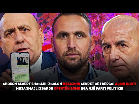 Kojshia Show - Shokon Albert Shabani zbulon mesazhin sekret që i dërgoi Albin Kurti! Shokohet Musa.