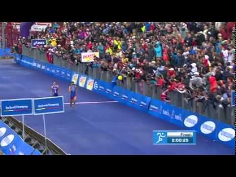 Amazing sprint between Javier Gomez Noya and Jonny Brownlee