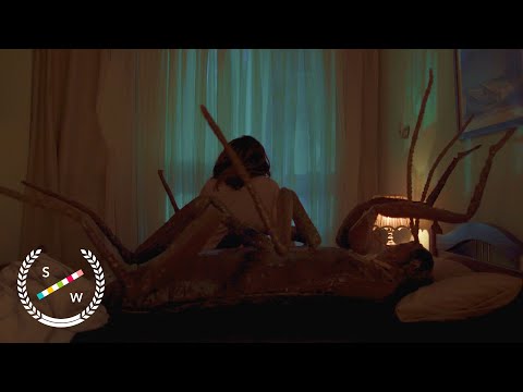 afbeelding Depressed Woman Lives with Giant Cockroach