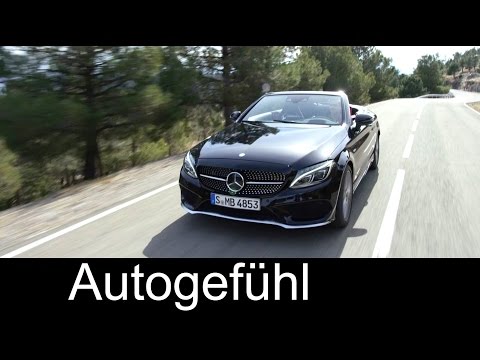 New Mercedes C-Class AMG C 43 Cabriolet 2016 Interior/Exterior Sound - Autogefühl