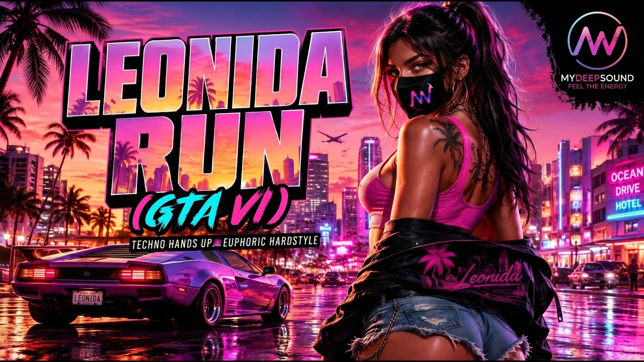 Leonida Run (GTA VI) | Euphoric Hardstyle | Hands UP