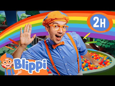 Blippi Plays Games In His Clubhouse | Blippi | Educational Songs For Kids