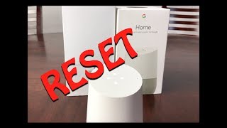 How To Reset Your Google Home!