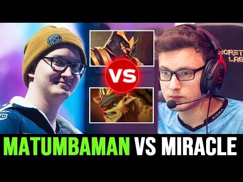 MIRACLE vs MATUMBAMAN - 200 IQ Counterpick Totally Outplayed Dota 2