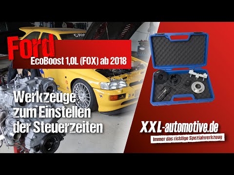 Replacing the timing chain on the Ford 1.0l EcoBoost FOX engine: You need these tools