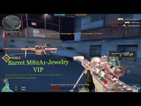 [CF NA 2.0] - Barrett M82A1-Jewelry - Desert Eagle-El Dorado - Hero Mode X