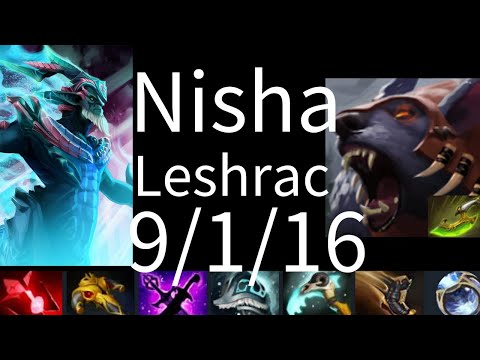 Nisha Leshrac vs CK, CM, DW, Tusk, Beastmaster - Liquid vs Tundra g1 DPC EU dota2