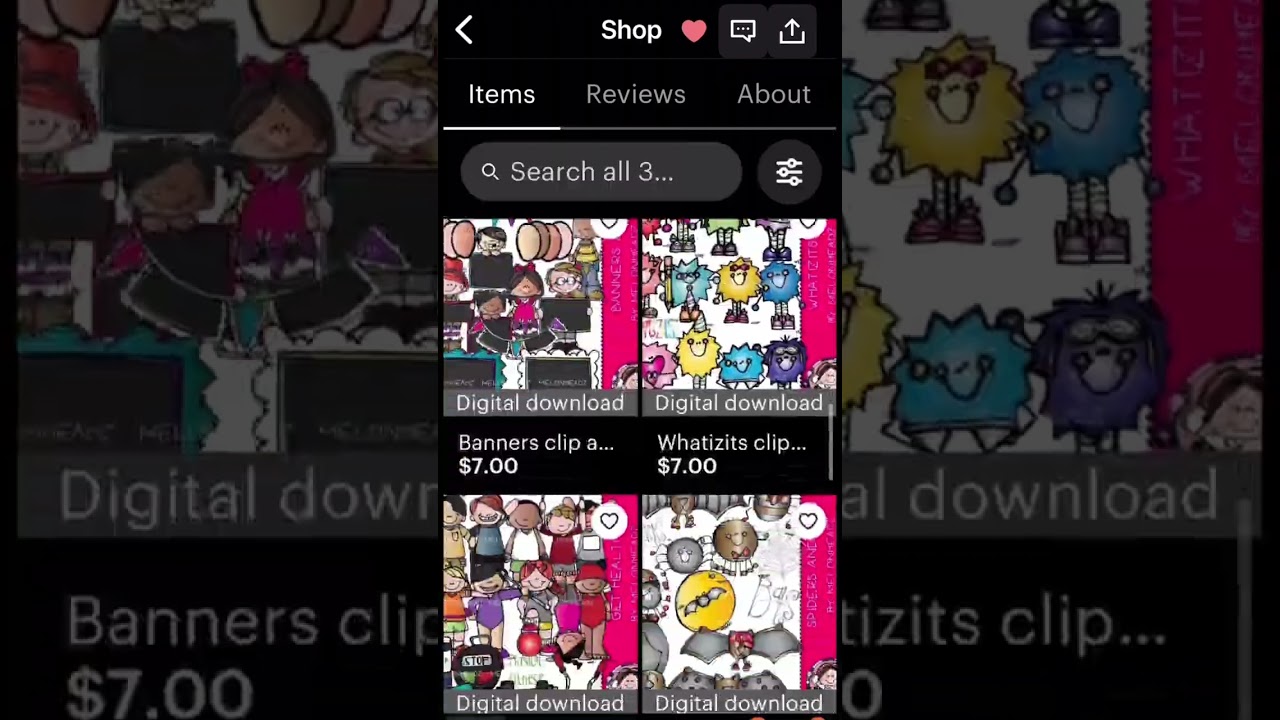 Part 2 | Enlarged Melonheadz Clipart for your classroom