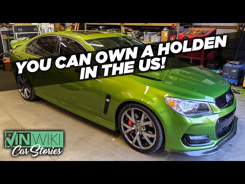Here's how you can own a Holden Commodore in the US