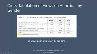 Statistics for Social Understanding: Ch 3 (Relationships between two variables)