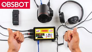 How To Use OBSBOT Tail 2 with Talent and Remote Control