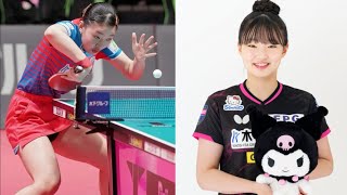 卓球・張本美和、サンリオとスポンサー契約を締結[Japan news]　「キティ」ユニフォーム＆ぬいぐるみショット公開