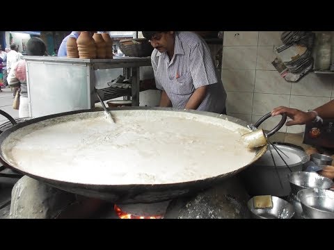 Healthy Malai Milk | People of Kolkata Eating Exciting Pure Drink  | Indian Street Food Video