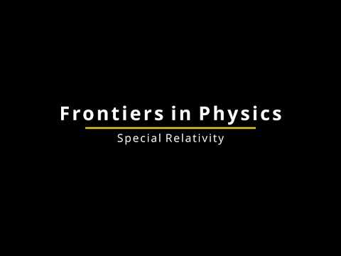 Frontiers in Physics | Special Relativity