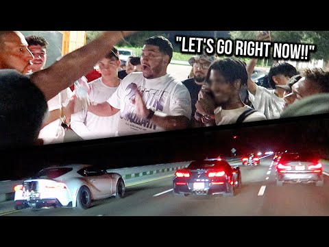 STREET RACING DRAMA…FIGHTING ABOUT WHO WON!! ($7,000 RACE FL2K23)