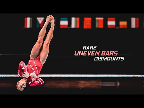 5 RARE Yet DIFFICULT Uneven Bars Dismounts