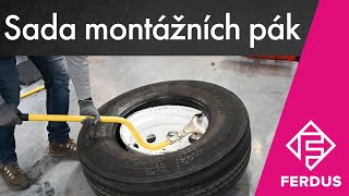 Sada nákladních montážních pák PHG-12320S - Mírně poškrábané